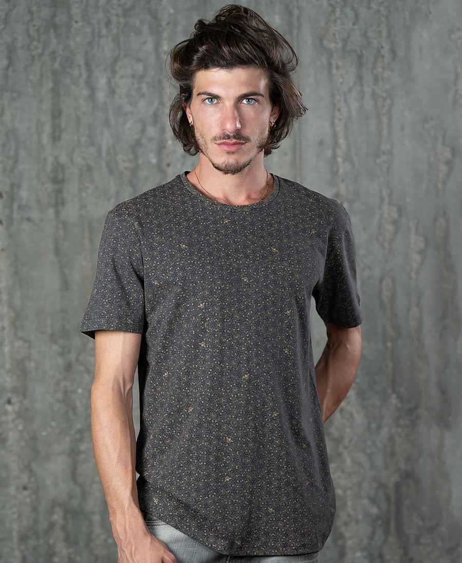 Psychedelic shirt for men all over 
