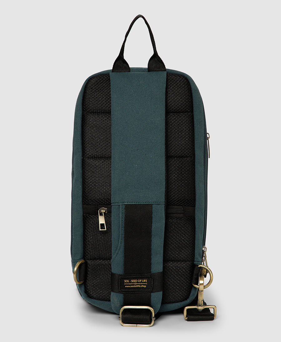 printed big sling bag unisex 