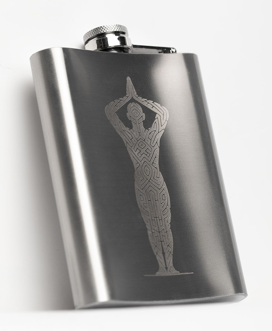 buddha pocket flask