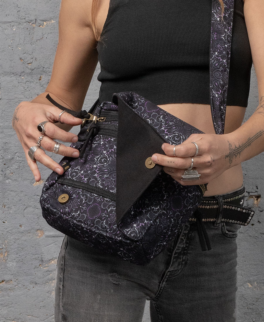 Psychedelic crossbody bag