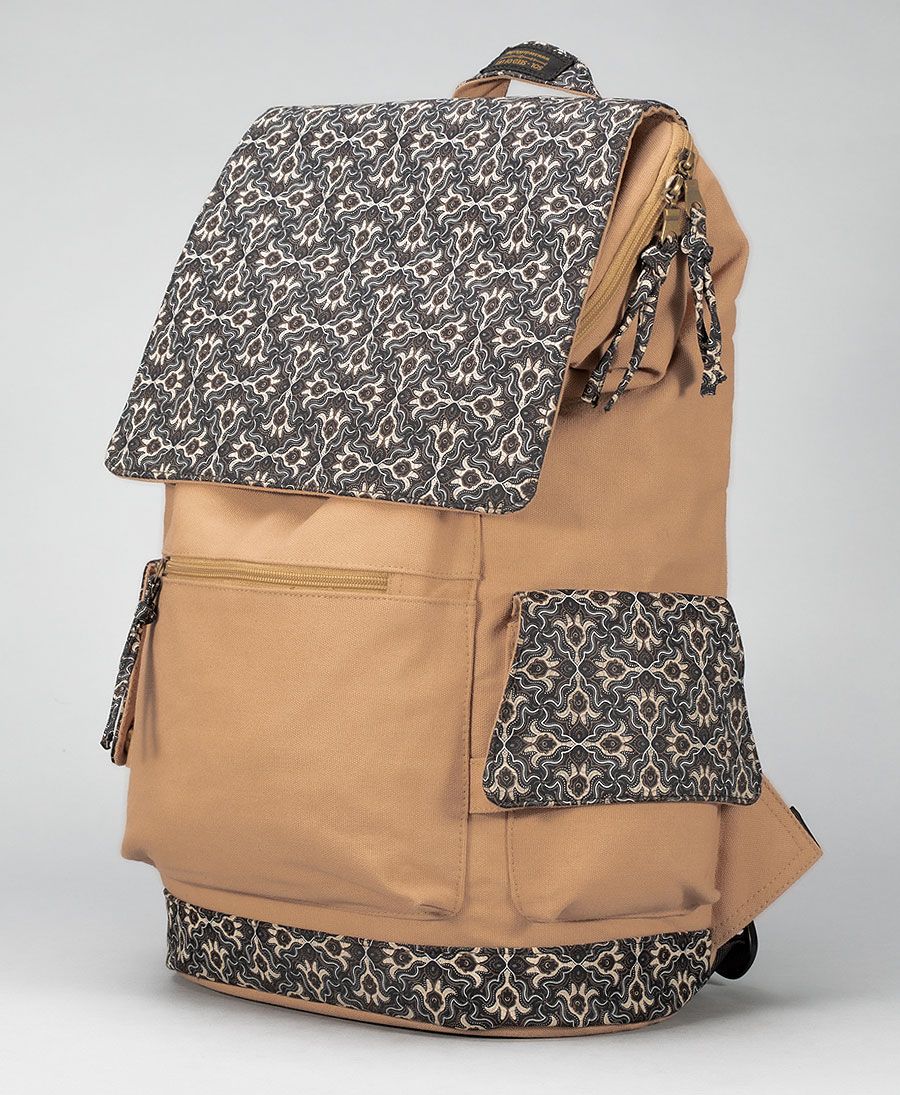 women laptop backpack tribal print