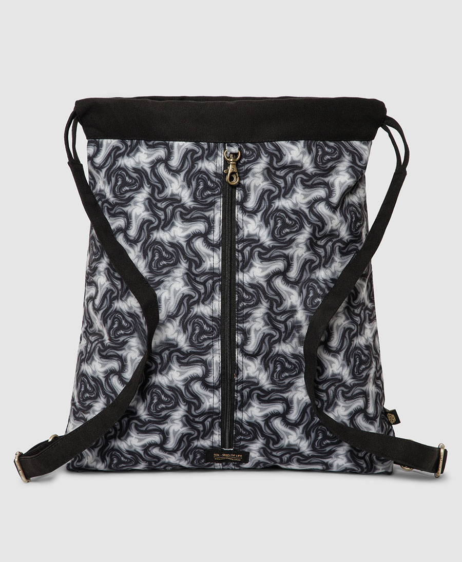drawstring backpack vegan