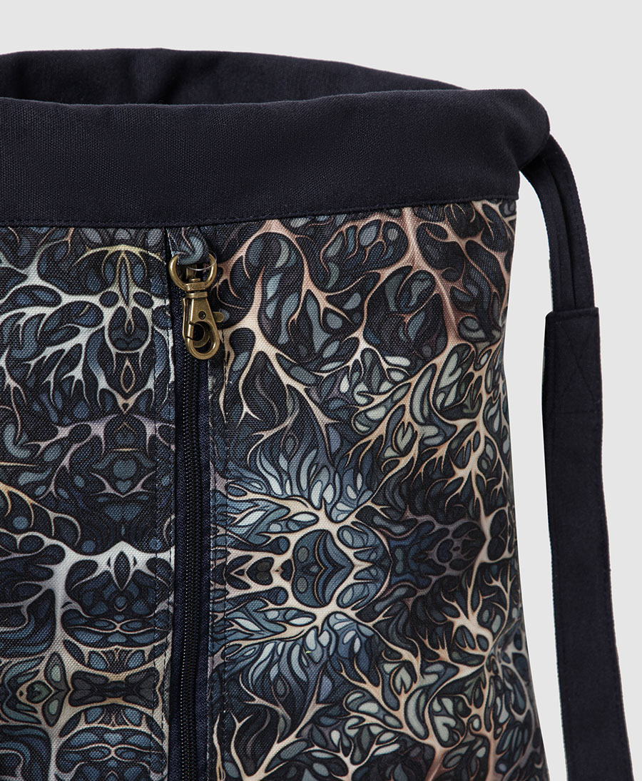 drawstring backpack vegan
