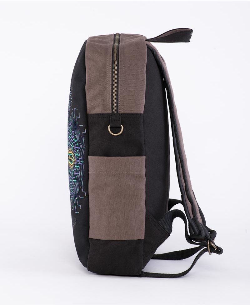 Sikuli Backpack - Round - Grey