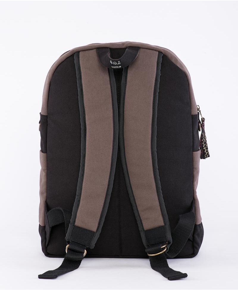 Sikuli Backpack - Round - Grey