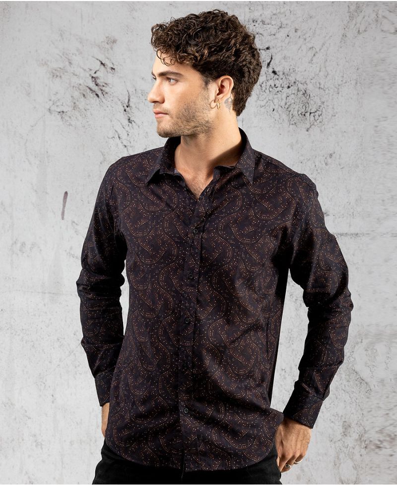 Solmizate Button Shirt- Long Sleeve