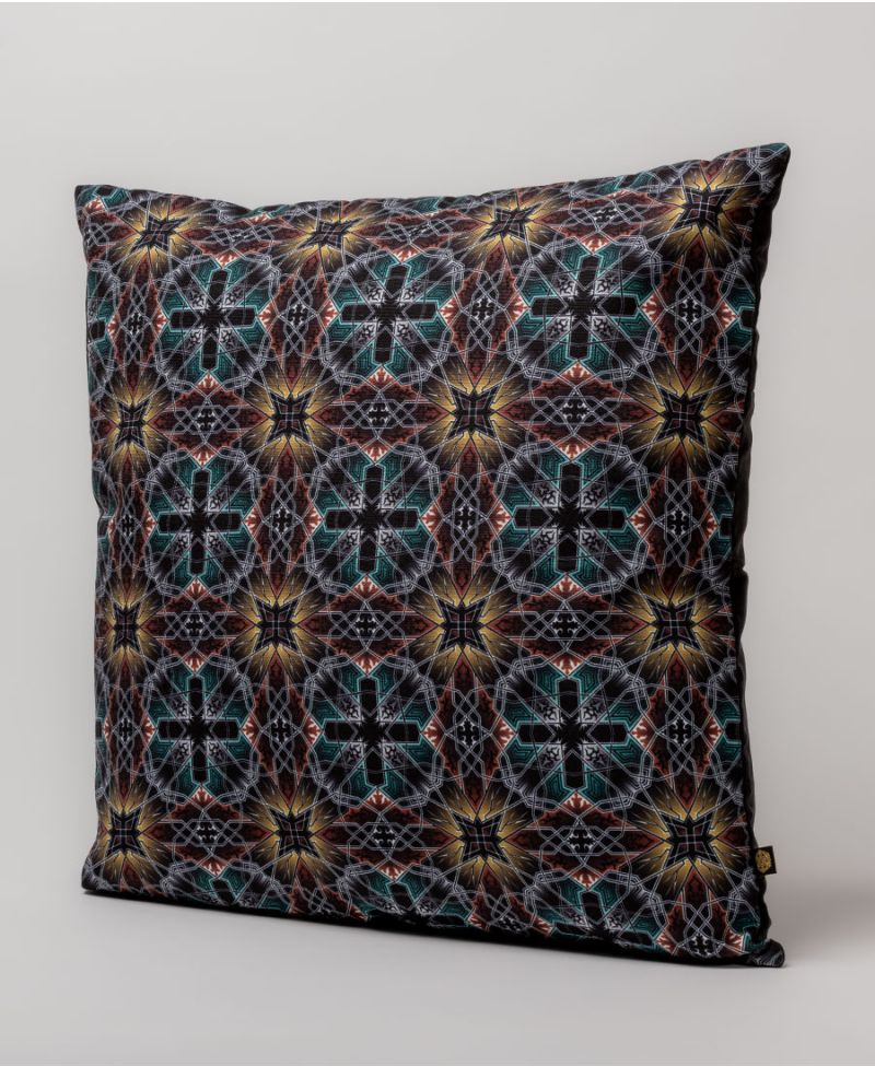 Psychedelic Cushion Throw Pillow Cover