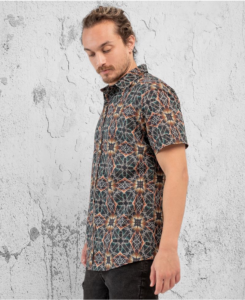 Arabesque Button Shirt