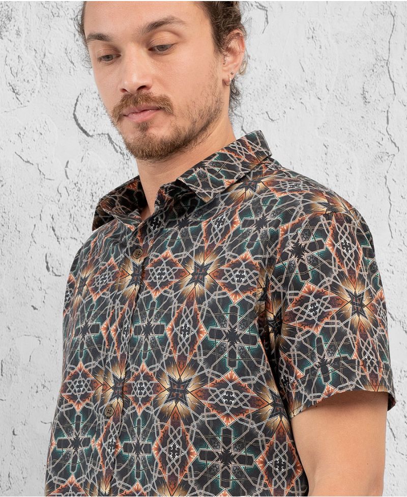 Arabesque Button Shirt