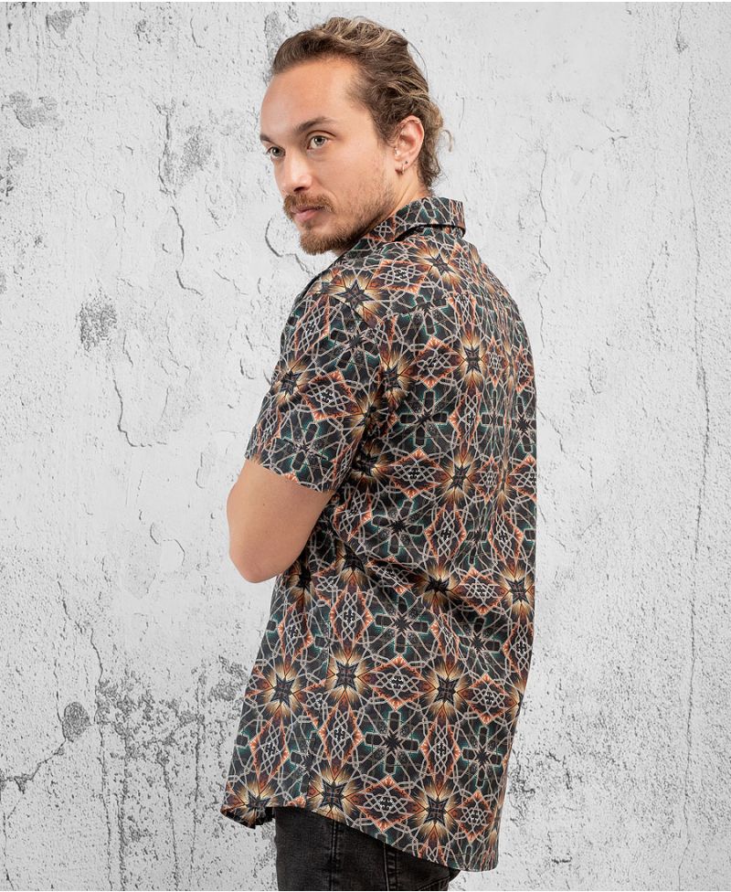 Arabesque Button Shirt
