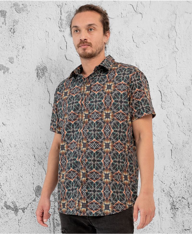 Arabesque Button Shirt