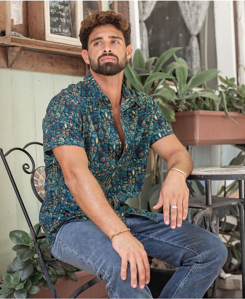 Aztex Button Shirt