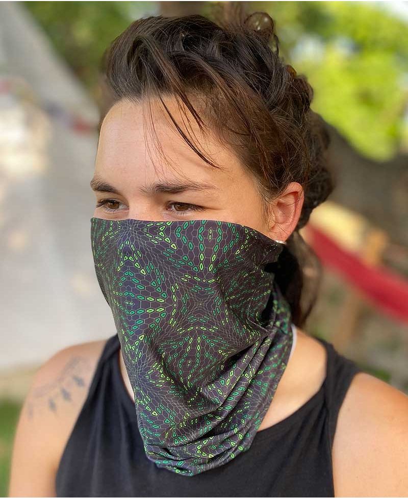 Multifunctional Bandana ➟ Hexit / Green