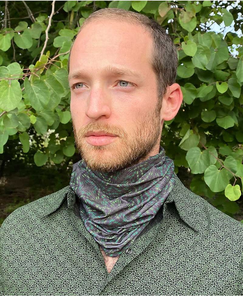 Multifunctional Bandana ➟ Hexit / Green