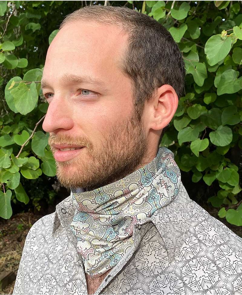 Multifunctional Bandana ➟ Shipibo Kené 