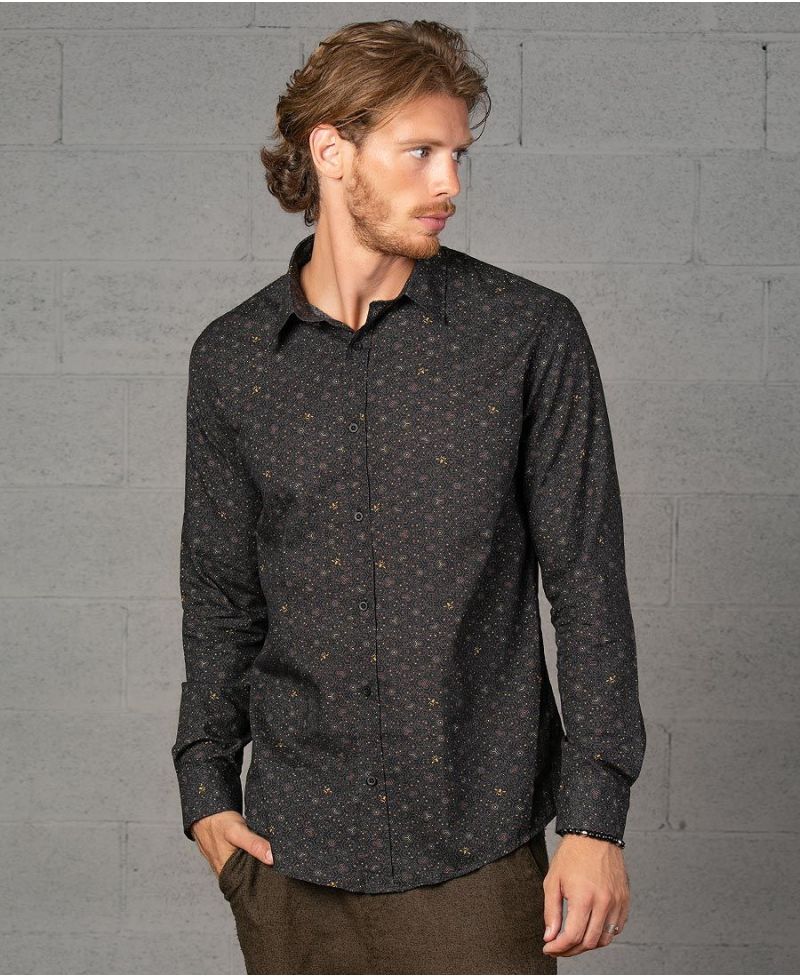 Beez Button Shirt- Long Sleeve