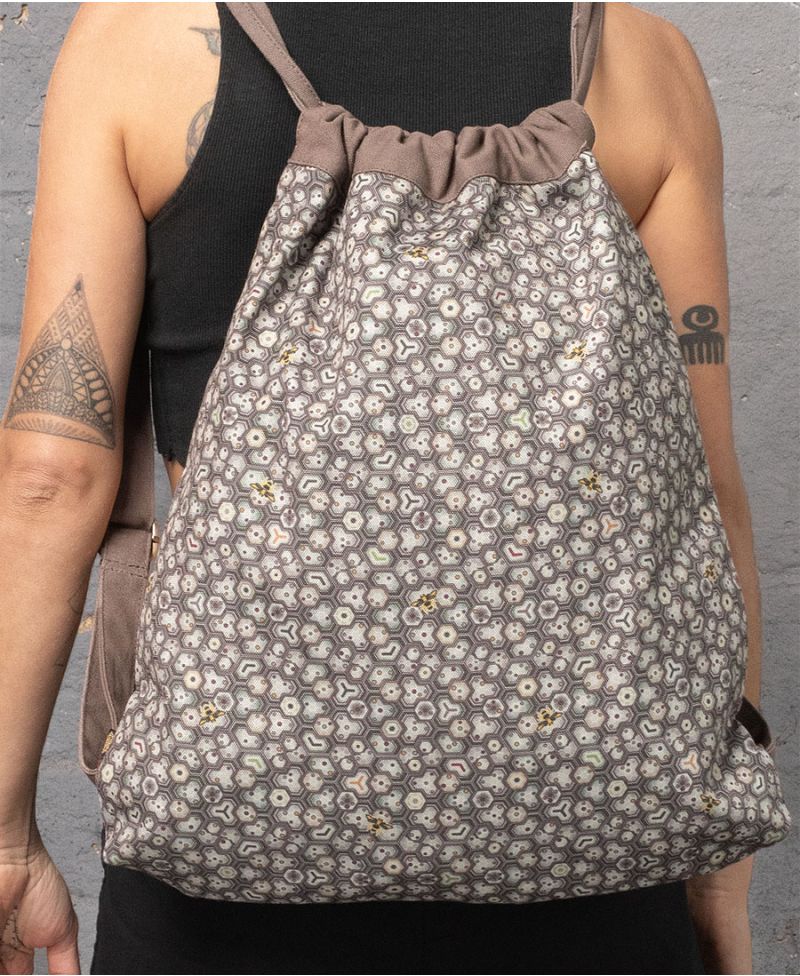 Beez Drawstring Backpack