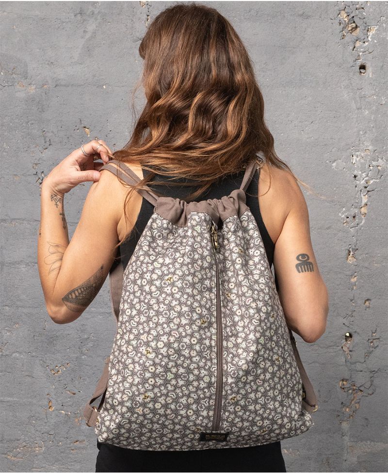 Beez Drawstring Backpack