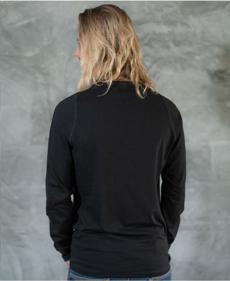 Hexit Long Sleeve T-shirt ➟ Black