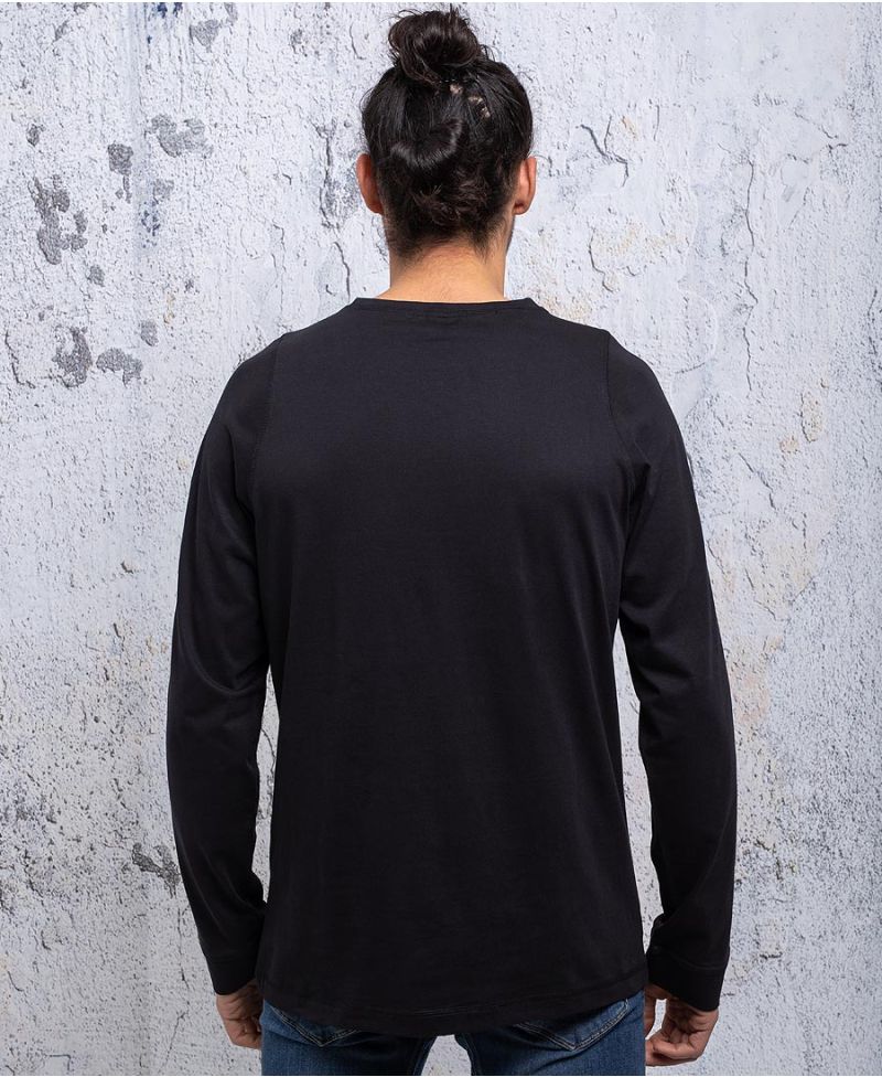 Squarcle Long Sleeve T-shirt ➟ Black