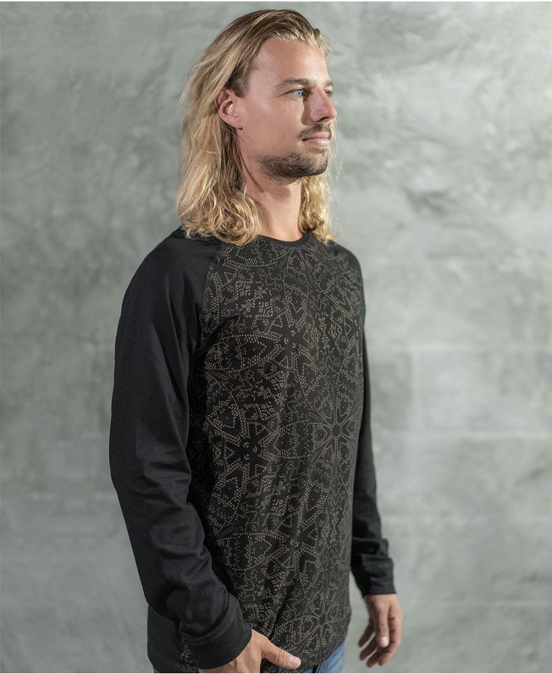 Mexi Long Sleeve T-shirt ➟ Black