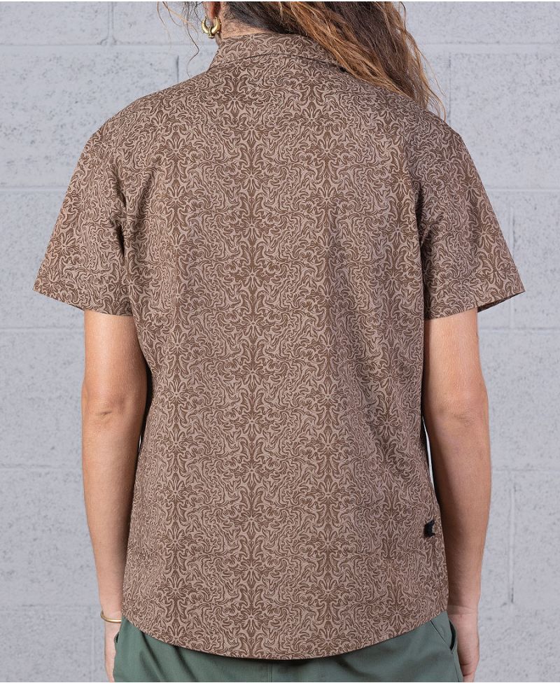 Maal  Button Shirt ➟ Brown