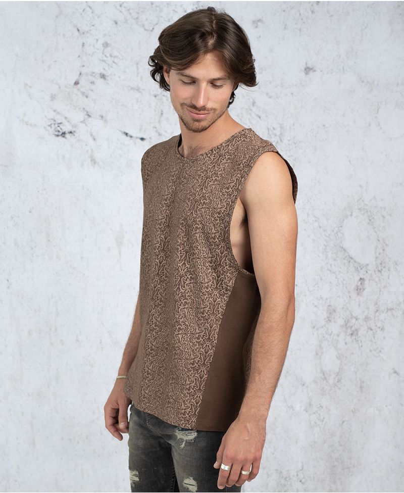 Maal Tank Top ➟ Brown