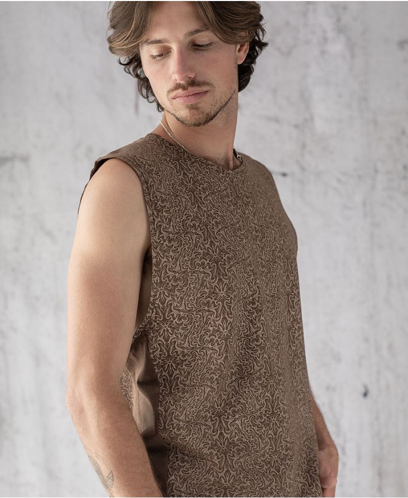 Maal Tank Top ➟ Brown