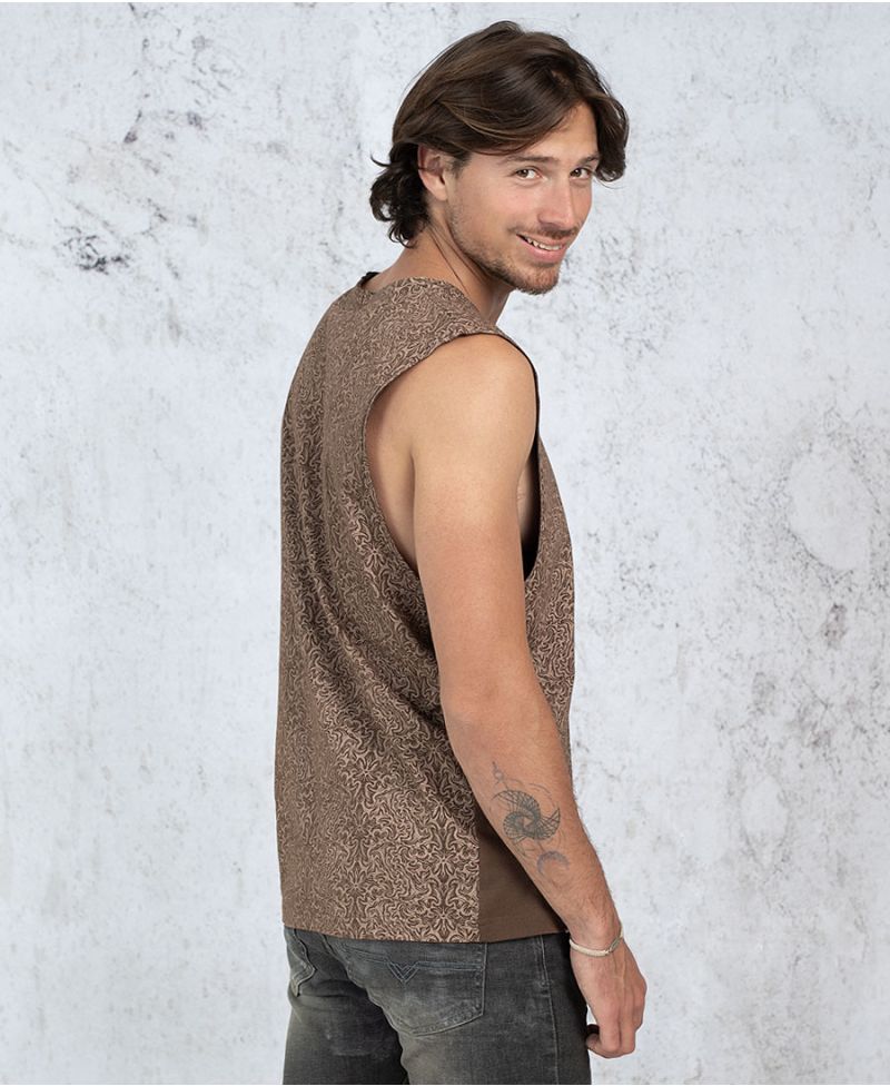 Maal Tank Top ➟ Brown