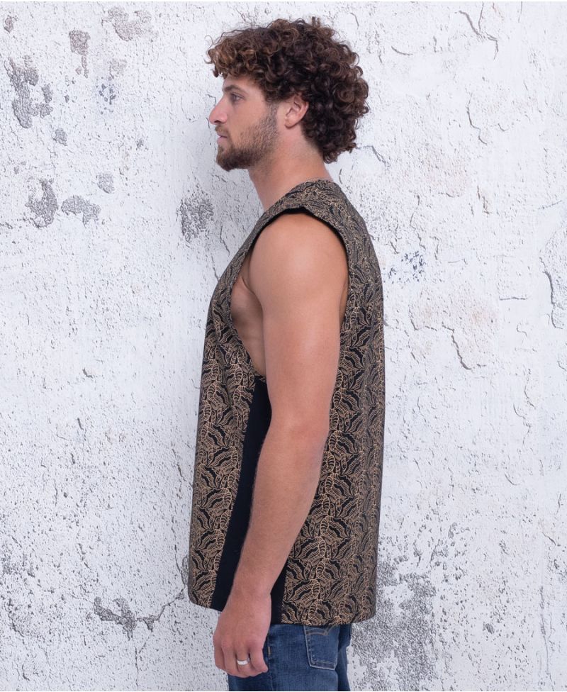 Faceat Tank Top ➟ Black