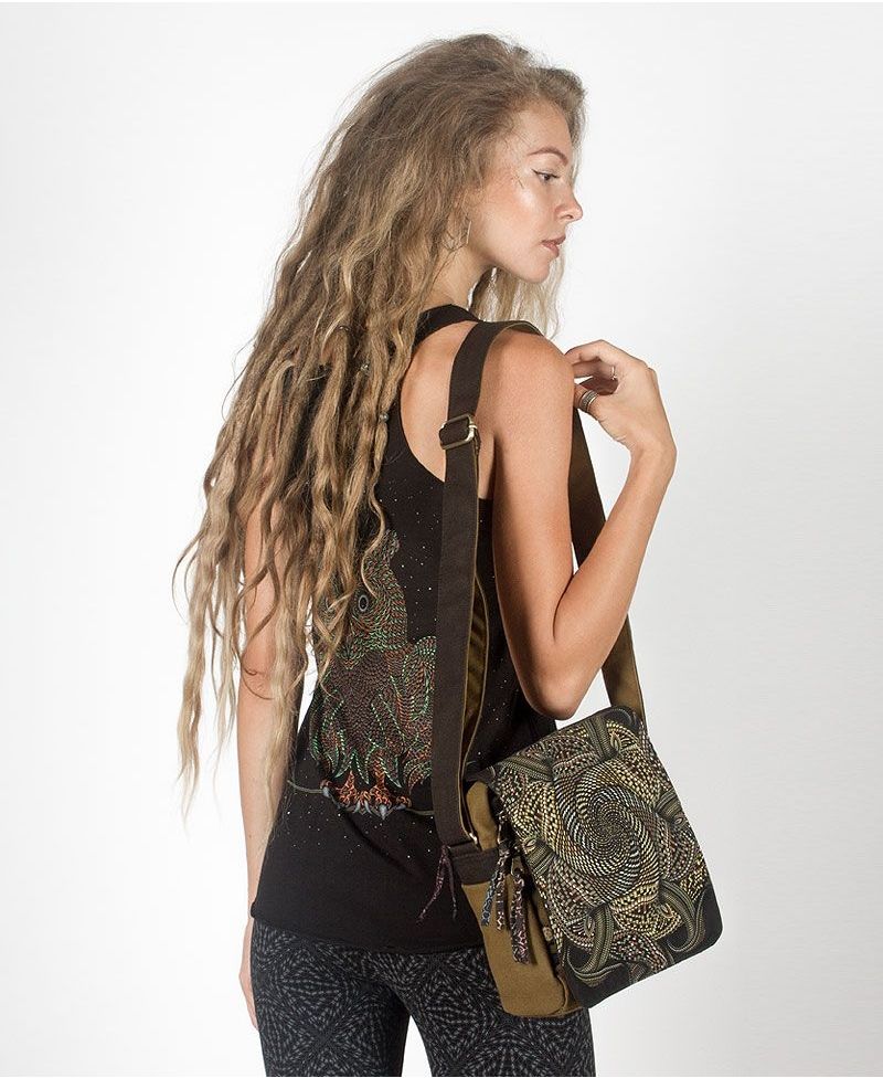 Vortex CrossBody Bag - Khaki