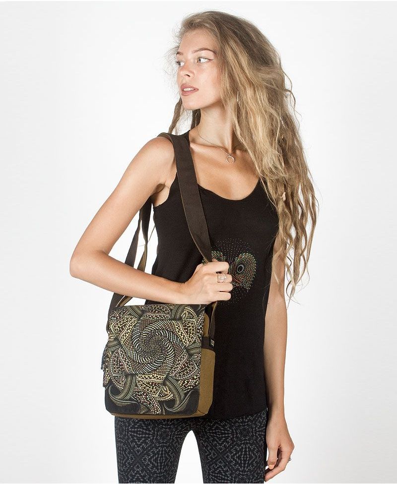 Vortex CrossBody Bag - Khaki