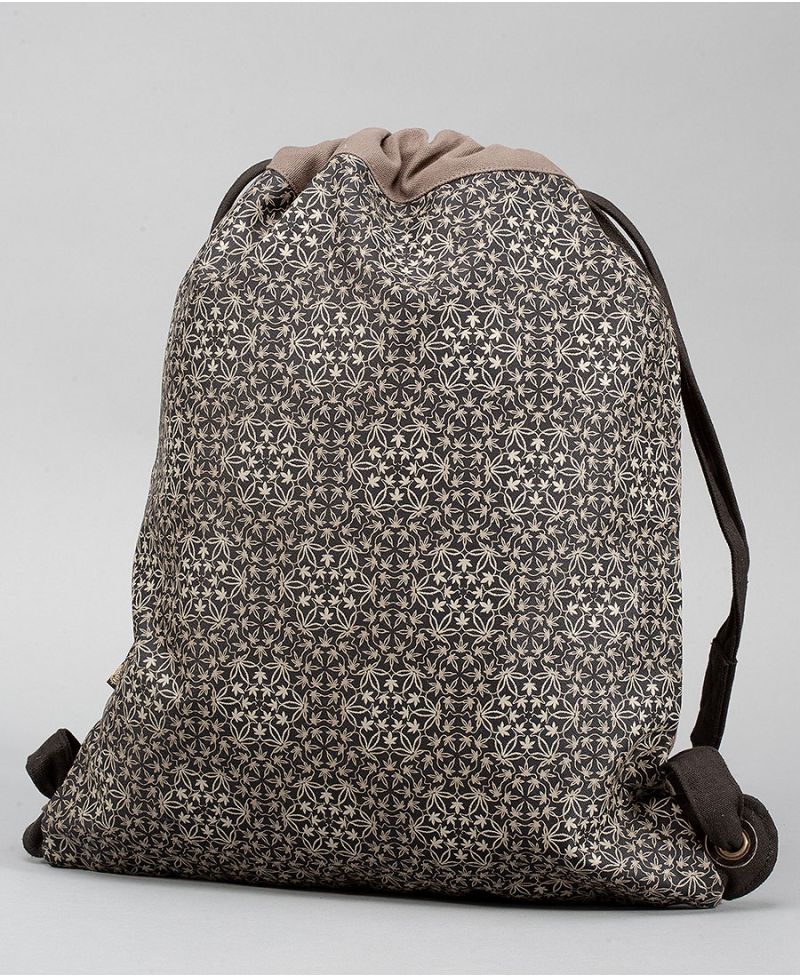 Hempi Drawstring Backpack ➟ Grey 