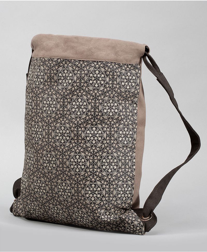 Hempi Drawstring Backpack ➟ Grey 