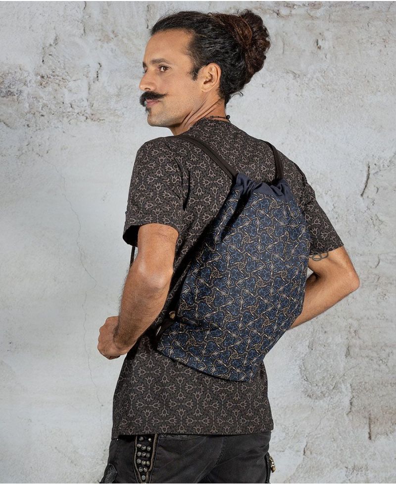 canvas-drawstring-backpack-sack-gym-bag-black