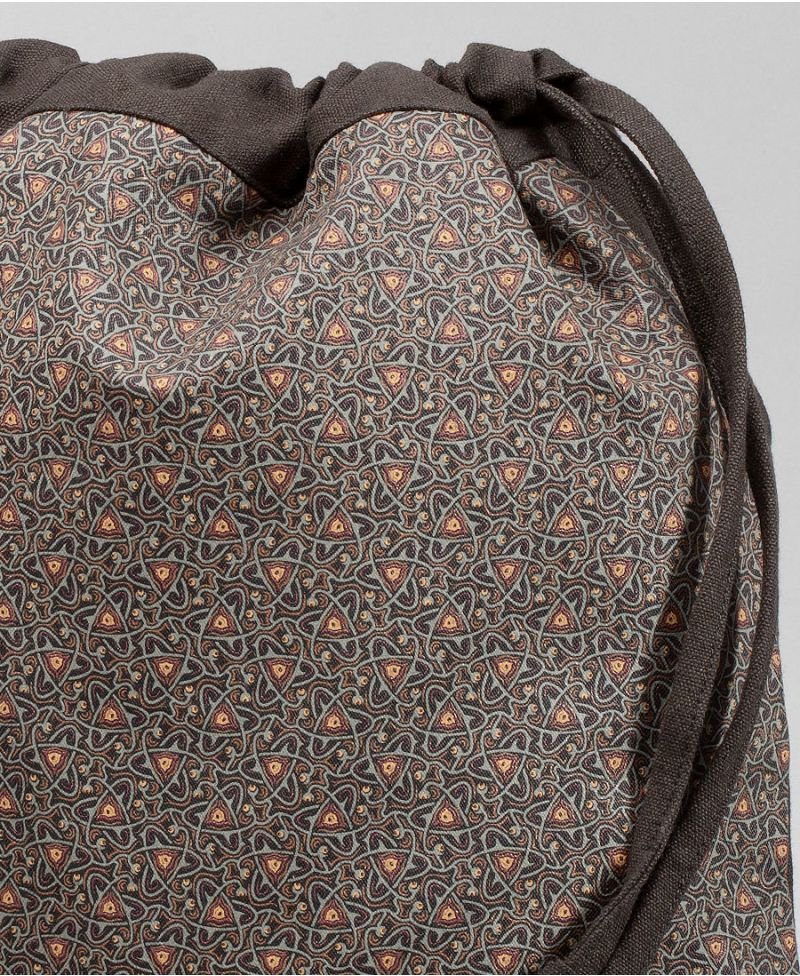 Atomic Drawstring Backpack ➟ Black 