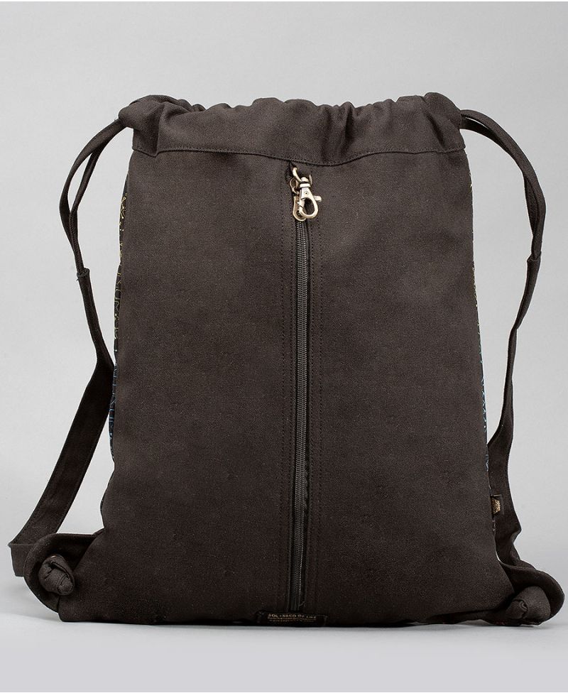 LSD Molecule Drawstring Backpack