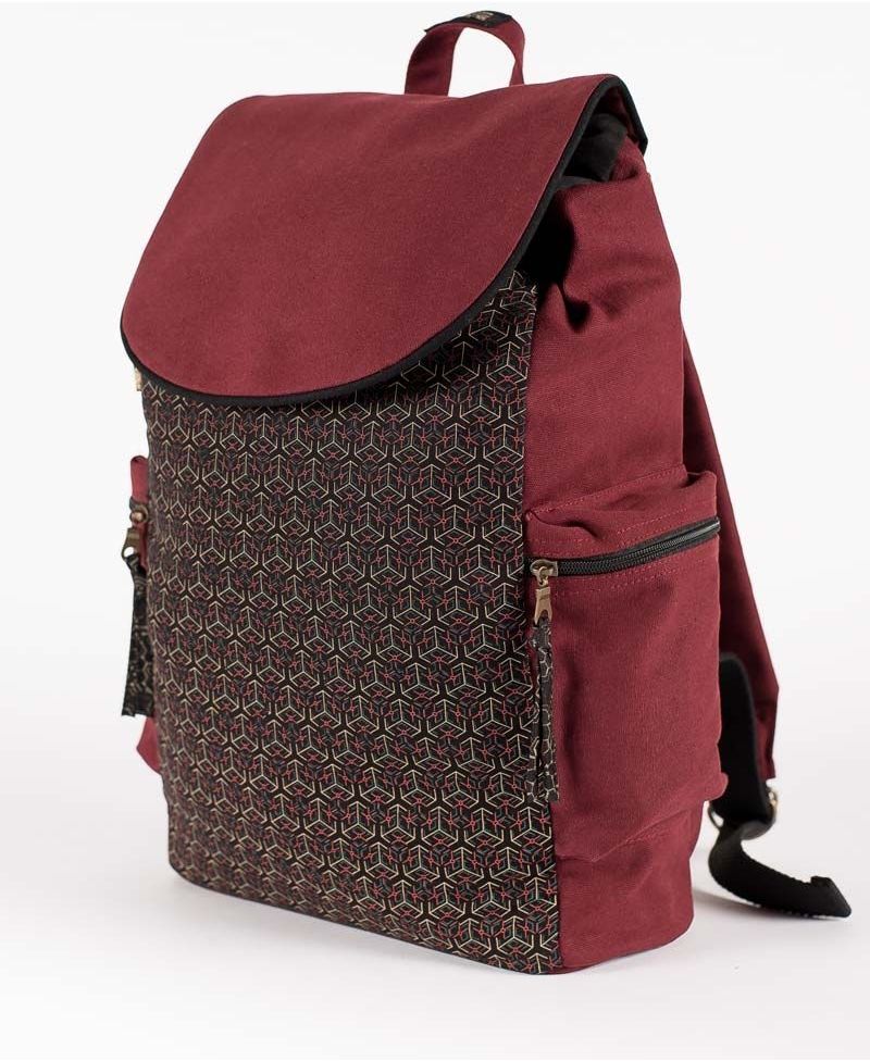 canvas-laptop-backpack-flap-cubicle-red-black