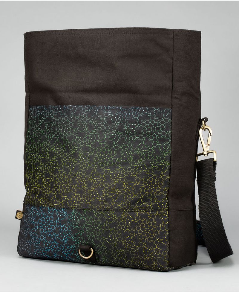 LSD Molecule Messenger Bag / NEW