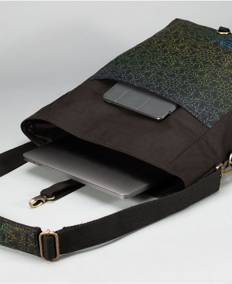 LSD Molecule Messenger Bag / NEW