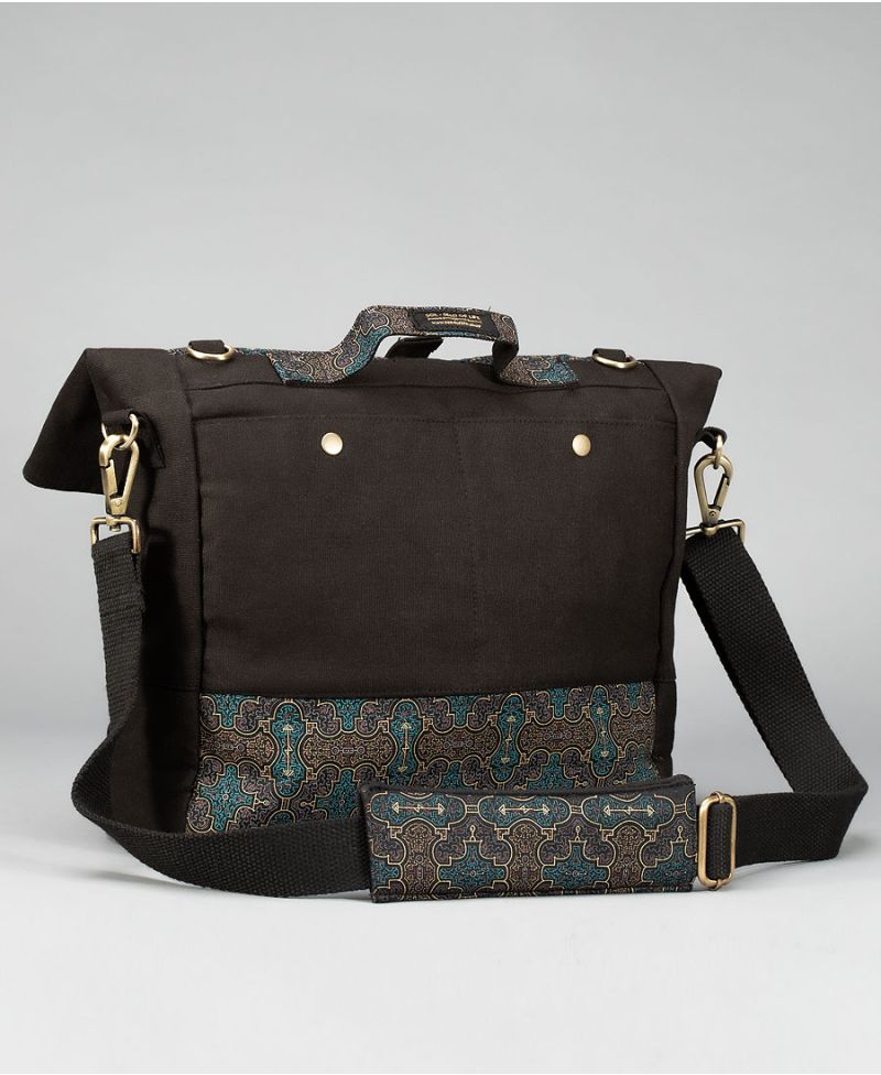 Shipibo Kené Messenger Bag / NEW 