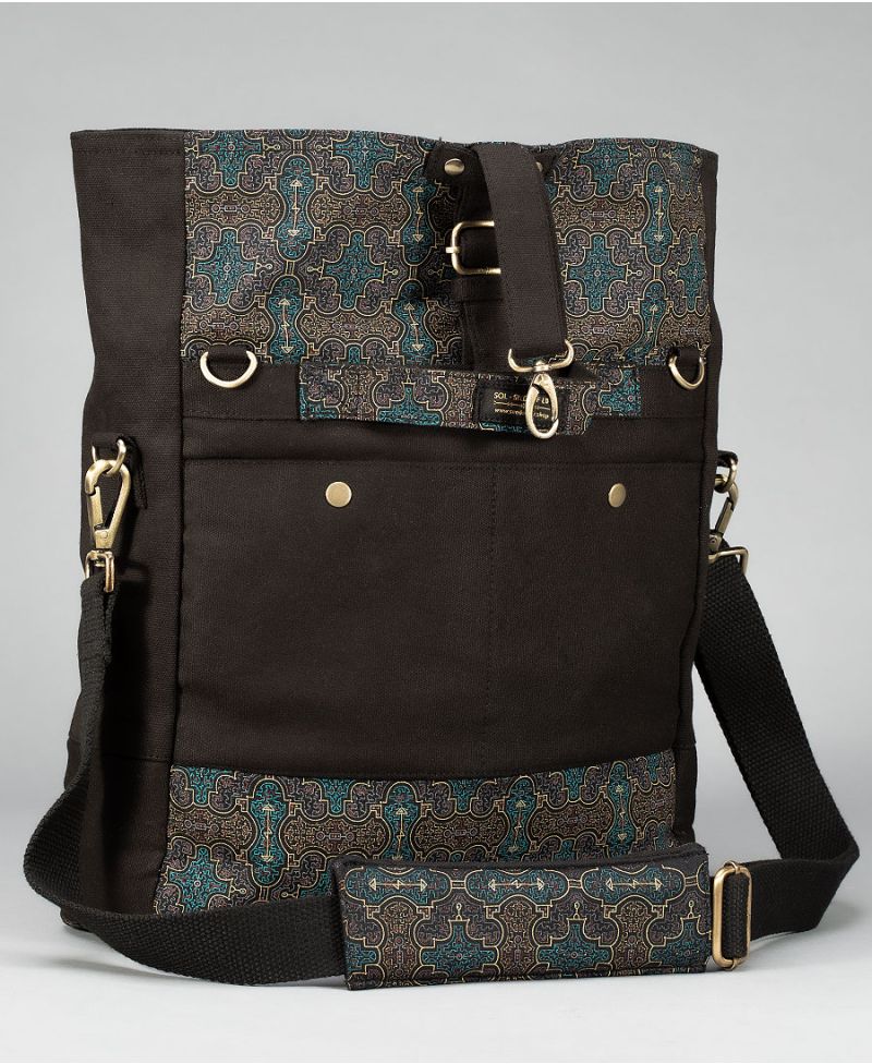 Shipibo Kené Messenger Bag / NEW 