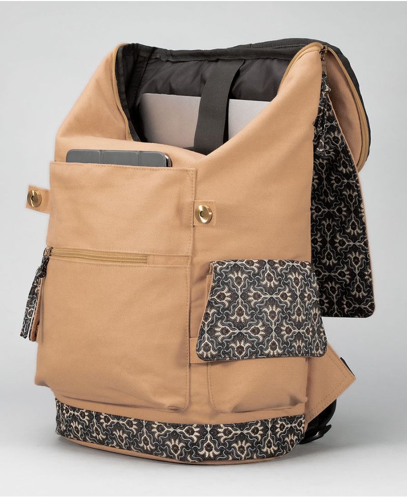 Hamsa Square Backpack