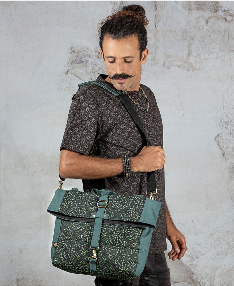 Hexit Messenger Bag / NEW