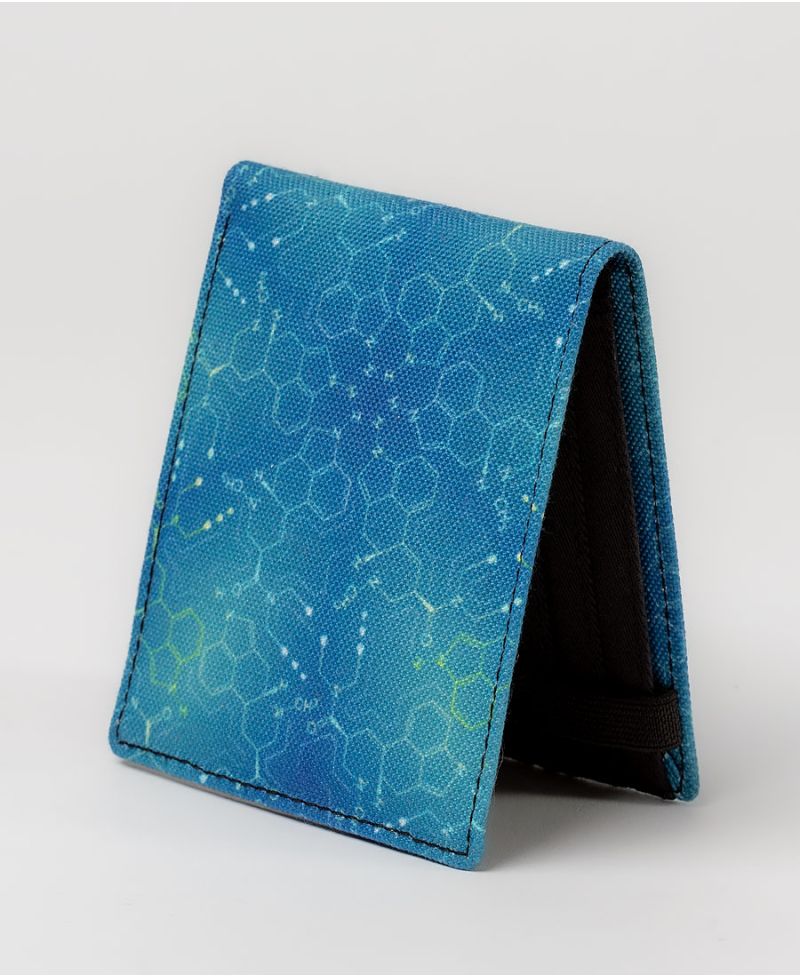 LSD Molecule Mens Slim Wallet