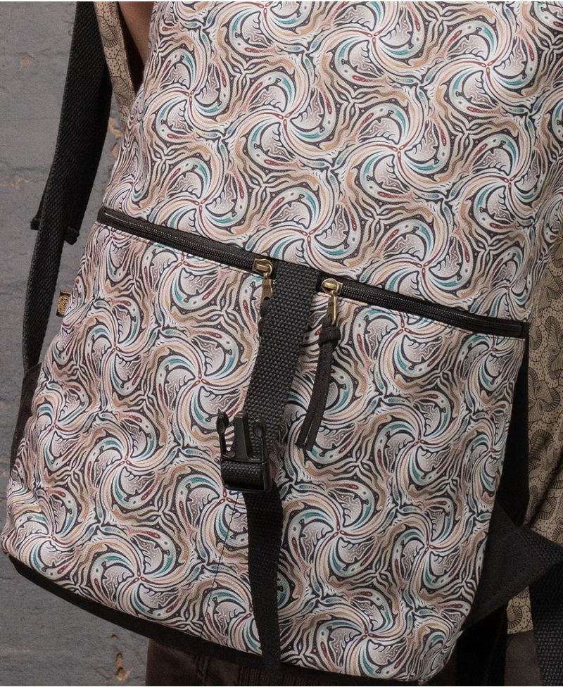 Twirly Roll-Top Backpack 25L