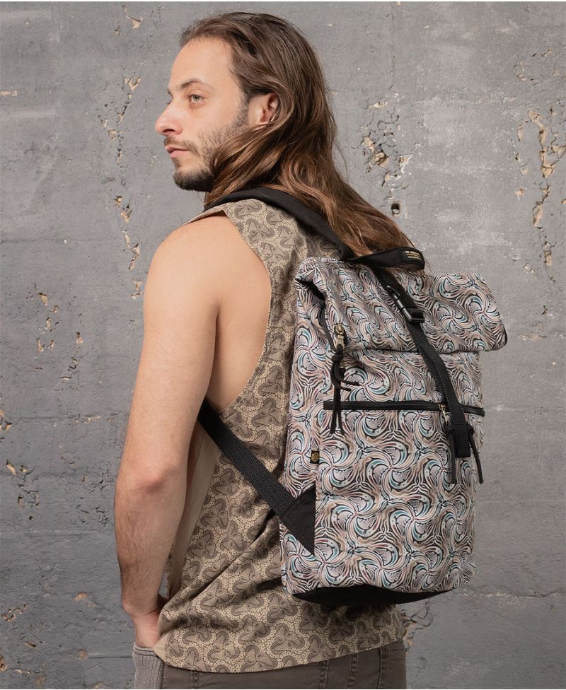 Twirly Roll-Top Backpack 25L