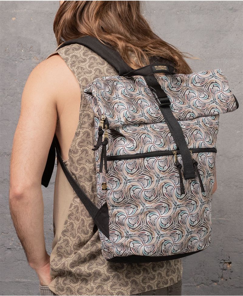 Twirly Roll-Top Backpack 25L