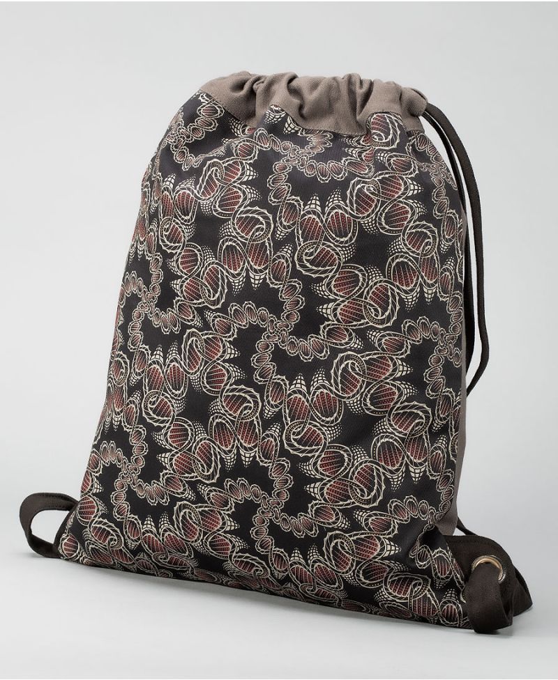 DNA Drawstring Backpack ➟ Grey 