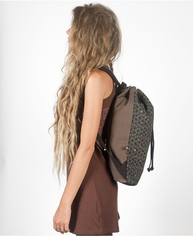 Bees ➟ Padded Straps Drawstring Backpack 